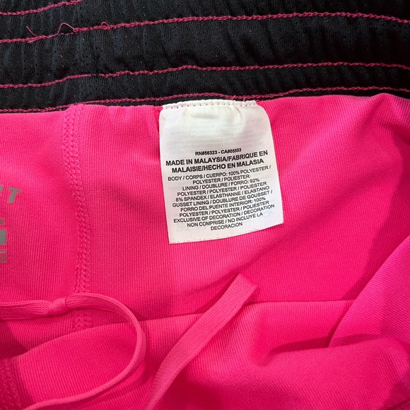 Nike Woman’s Dri Fit Running Shorts Barbie Pink Size XS - Picture 3 of 12